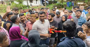 landslides and waterlogging on the national highway in