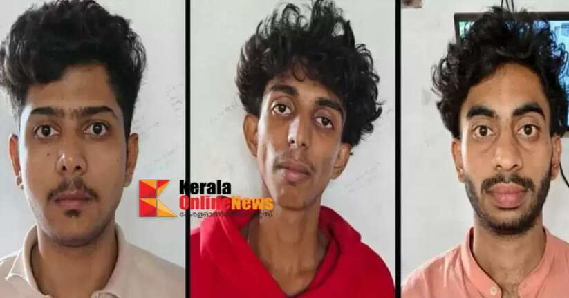 Excise arrests three youths with MDMA in Taliparambi