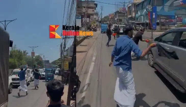 Black flag protests staged against the Chief Minister's convoy in Kannur and Mattannur; police took Yuva Morcha and BJP activists into custody.