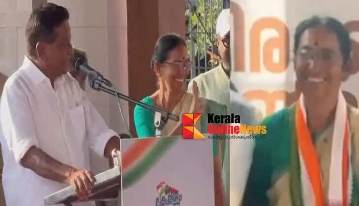The smoking gun is out, the CPM will expel the wife of UDF independent candidate TK Govindan, who left the CPM in the first place, KP Ramani, who participated in the road show.