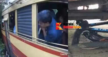 3 students injured as KSRTC bus runs out of control in Thiruvalla