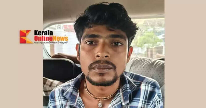 Interstate worker arrested with 4.780 kg of ganja in Kannur Thavakkara
