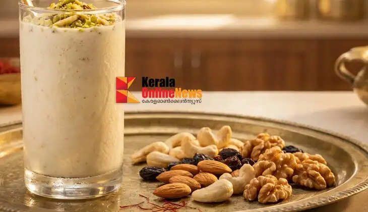 Dry fruit milkshake