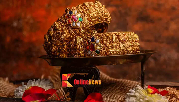 Gold price falls again; Today, the price of gold is Rs 1,18,560 per ounce.