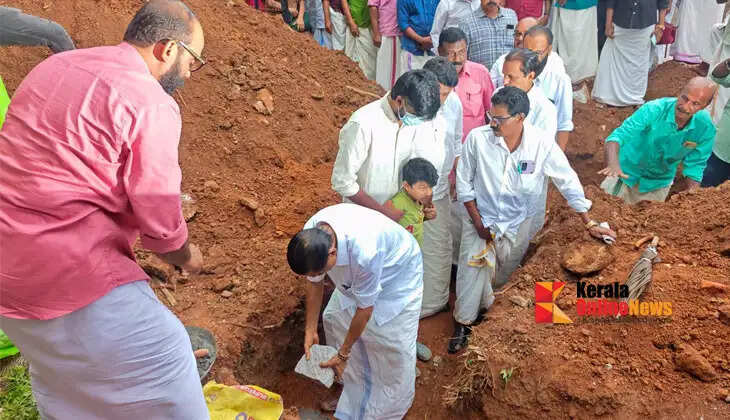CPM will build a house for the family of BDS student Nithin Raj; M.V. Govindan laid the foundation stone1