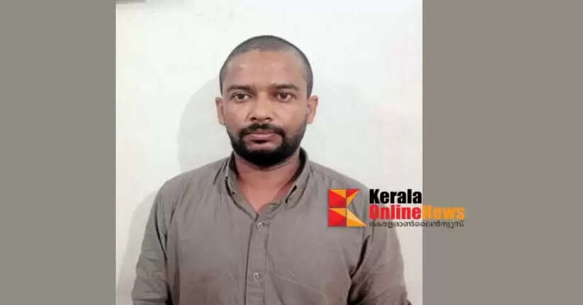 Accused who broke an elderly woman's necklace and escaped by entering a flour mill in Valiannoor has been arrested.