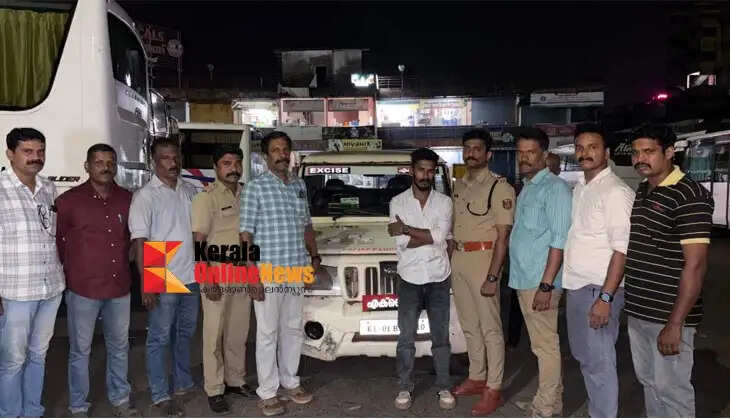 Youth arrested in Kannur with methamphetamine