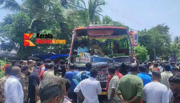 Differently-abled man dies tragically after scooter collides with bus in Chemberi.