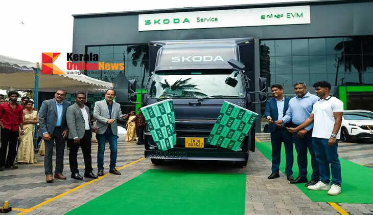 Skoda Auto India flagged off the K2K journey from Kochi