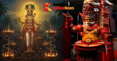 The main deity of the puja is the plantain tree; the Bhadra Deepam is lit as a lamp; the temple in Kannur hosts a fish festival to please Muthappa.