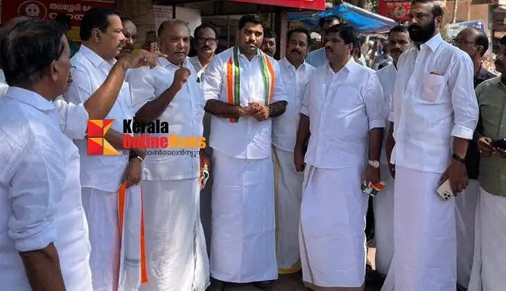 UDF candidate VP Abdul Rasheed toured Pinarayi Vijayan