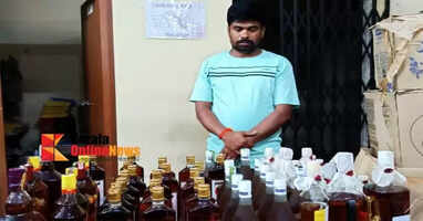 Huge fake liquor bust in Kuttimakul: Karnataka native arrested