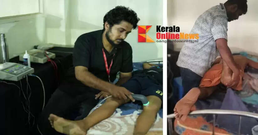 Don't worry about sprains and muscle strains; Physiotherapy services are ready at Sabarimala