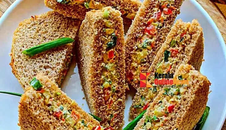 Brown bread sandwich