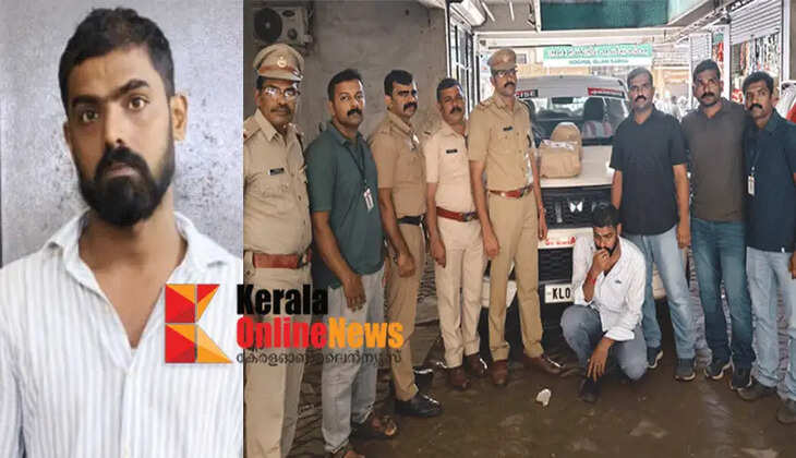 Massive cannabis bust in Kannur; Notorious drug dealer arrested with 2 kg cannabis in Puthiyateru town