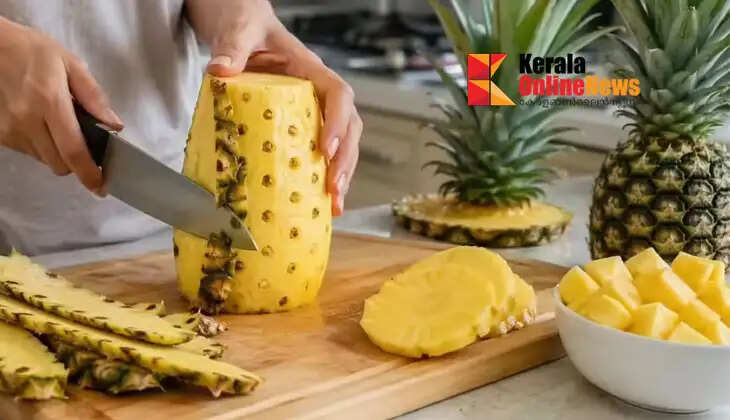 It's now easier to peel pineapple.