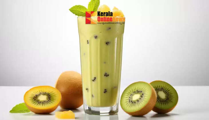 passion fruit-kiwi smoothie