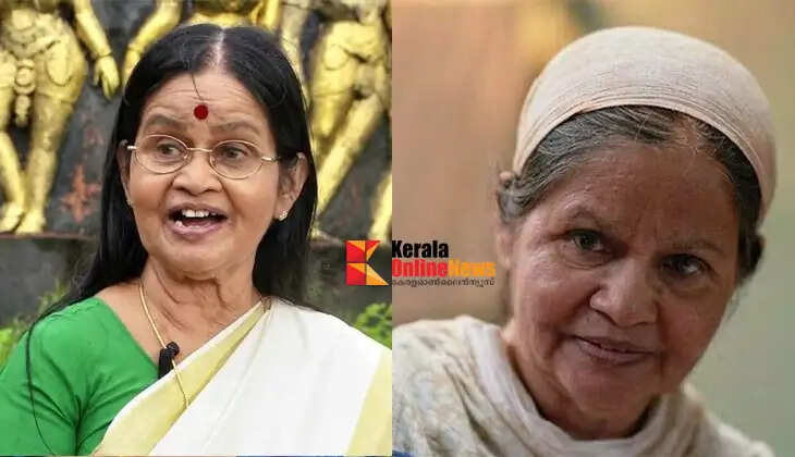 Actress Savithri Sreedharan has passed away.