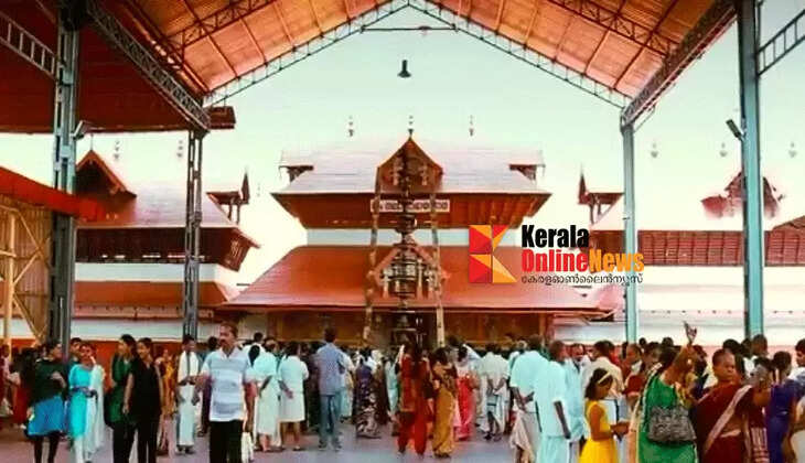 Repairs underway at Guruvayur temple; restrictions on pradakshina from today till Friday