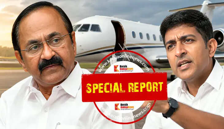 VD Satheesan flight