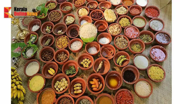 Vallasadya in Aranmula