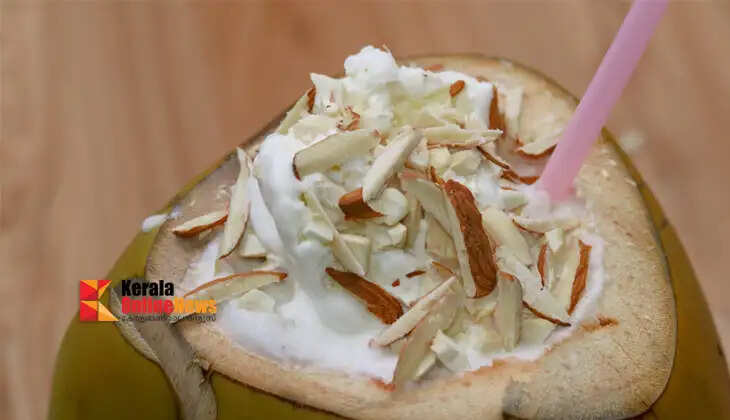 Lessio with coconut...!