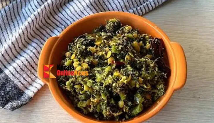 spinach  thoran