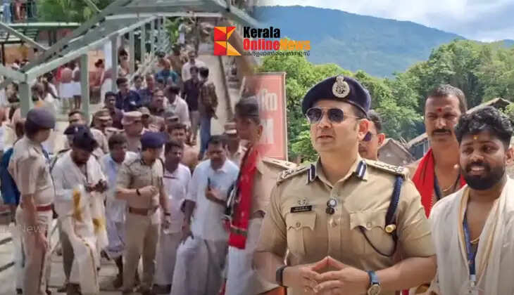 Vaishakh Mahotsavam; Kannur Range DIG Yadish Chandra IPS reviews security arrangements at Kottiyoor temple