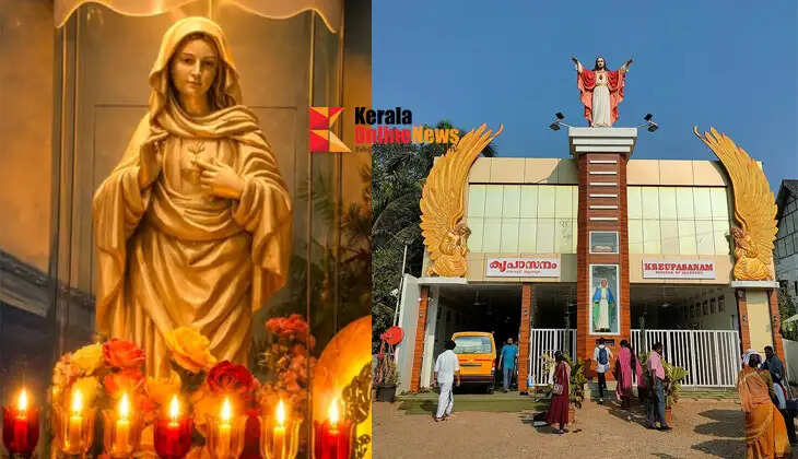 Our Lady of Kripasanam; a Marian pilgrimage center that has become a focal point of faith for thousands.