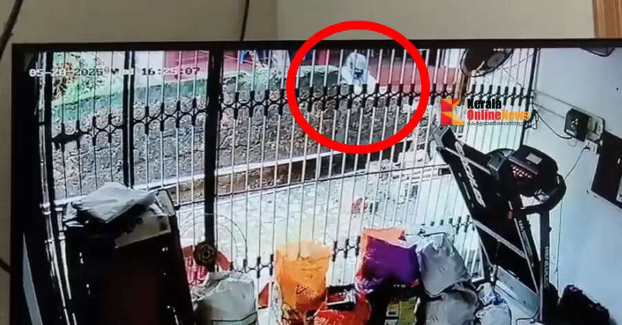 A case has been registered against a neighbor for trespassing and breaking the wall of a house in Kannur.