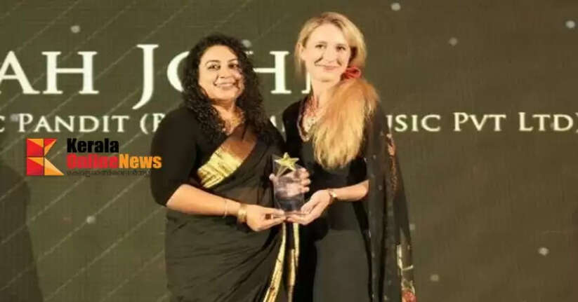 Music Pandit founder Sera John selected as one of the country's 50 women leaders