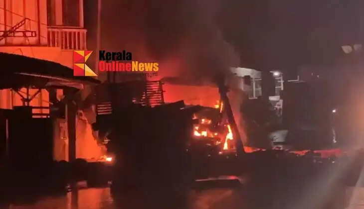 The two individuals who died in a fire following a collision between lorries at Pilathara have been identified; the victims were young BharatBenz mechanics hailing from Kanhangad and Palakkad.