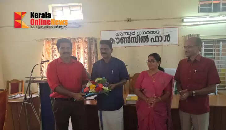 Pacheni Vinod appointed as Vice Chairperson of Anthoor Municipality