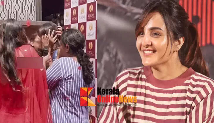 Fan forcibly kisses Manju Warrier while security guards watch; Video goes viral