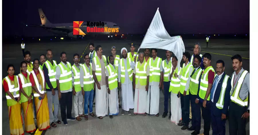 The first Hajj flight from Kannur flagged off