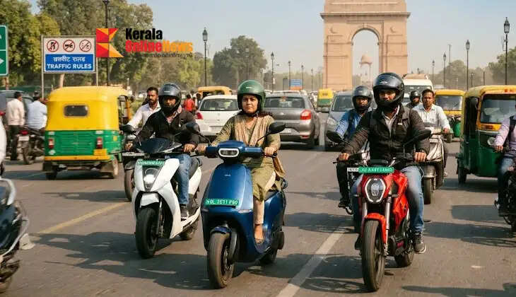 Petrol and diesel bikes banned in national capital; Only new electric vehicles to be registered from 2028; New EV policy approved