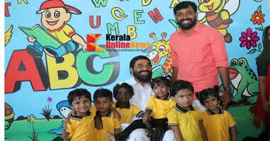 The Minister dedicated the Anganwadi and the roadside rest center to the nation.