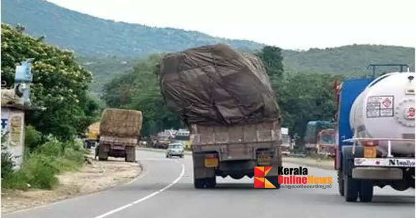 Causes accidents and road damage; High Court says overloaded trucks should not be allowed on national highways