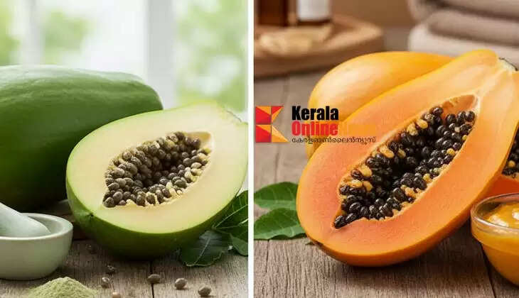 Which is better for hair? Green papaya or ripe papaya?