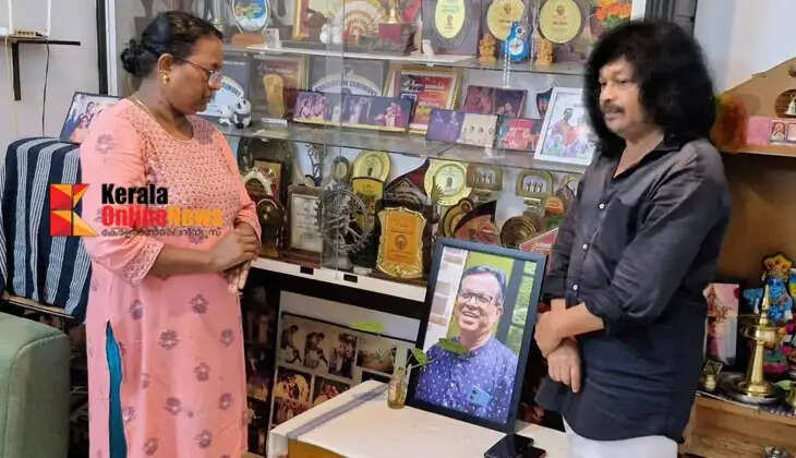 Artist Sasikala visited Radhan Kannapuram's house.