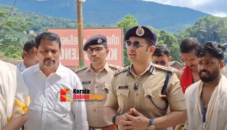 Vaishakh Mahotsavam; Kannur Range DIG Yadish Chandra IPS reviews security arrangements at Kottiyoor temple1