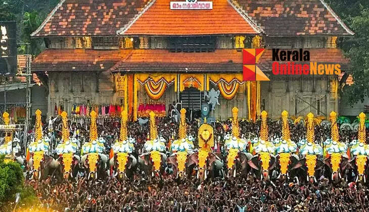 Pooram is here, children..! Thrissur is now in the throes of Pooram.