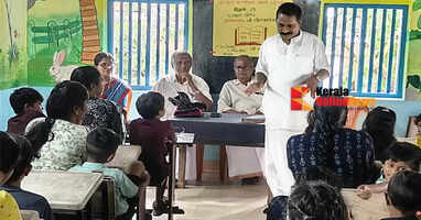 A story to tell, a reading program was held for parents at Kizhunna Central LP School