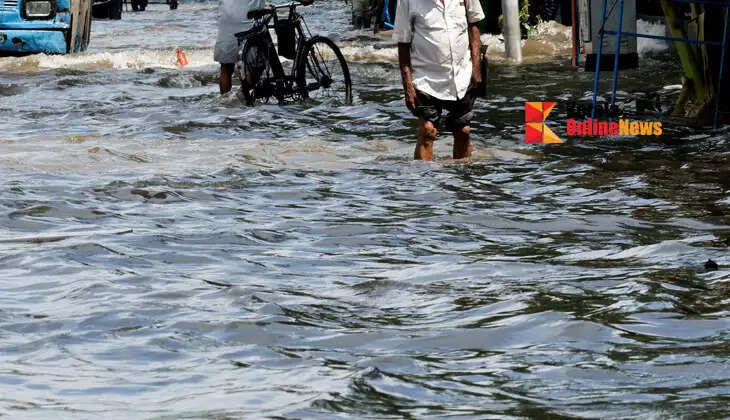 Heavy rains; low-lying areas in Kolkata flooded