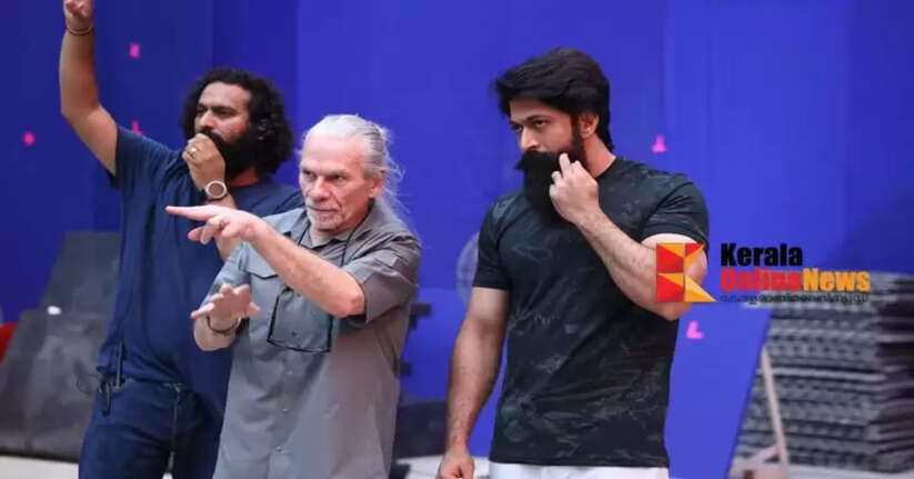 Superstar Yash and Mad Max stunt director Guy Norris are shooting massive action sequences for Namit Malhotra's Ramayana, first pictures out