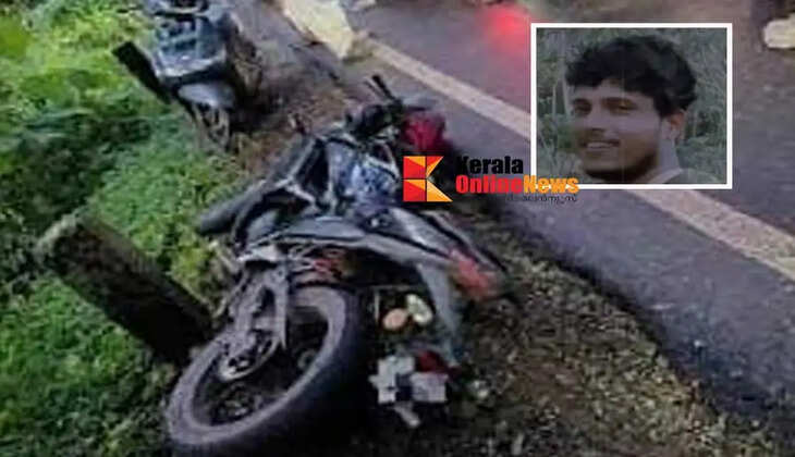Young man dies after bike and scooter collide at Alinkeezh Narath