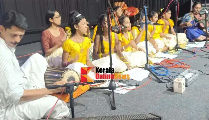 Youngsters make their debut in the temple heritage city, showcasing the musical grandeur of a royal court.