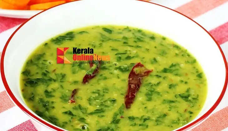 palak parippu curry