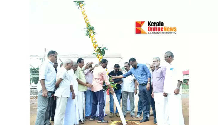 Kannur Flower Festival Pandal set foot on the grounds