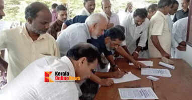 Residents of Chettiamparam area collected signatures against wild cat encroachment in Iritti